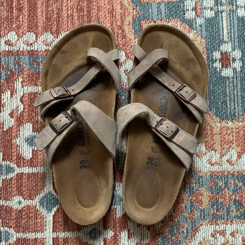 Birkenstock Mayari :Tan size 38